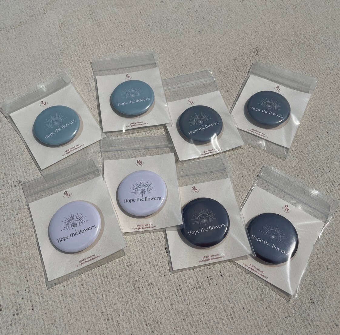 【Hope the Flowers】別針