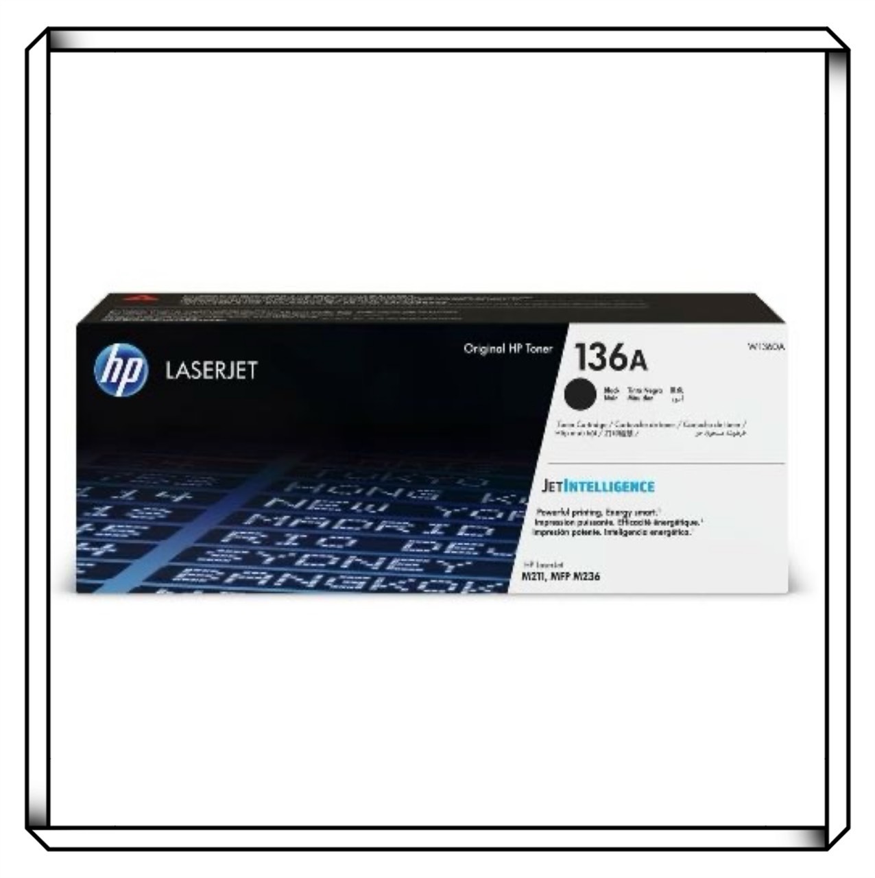 HP 136A 黑色 LaserJet 碳粉匣