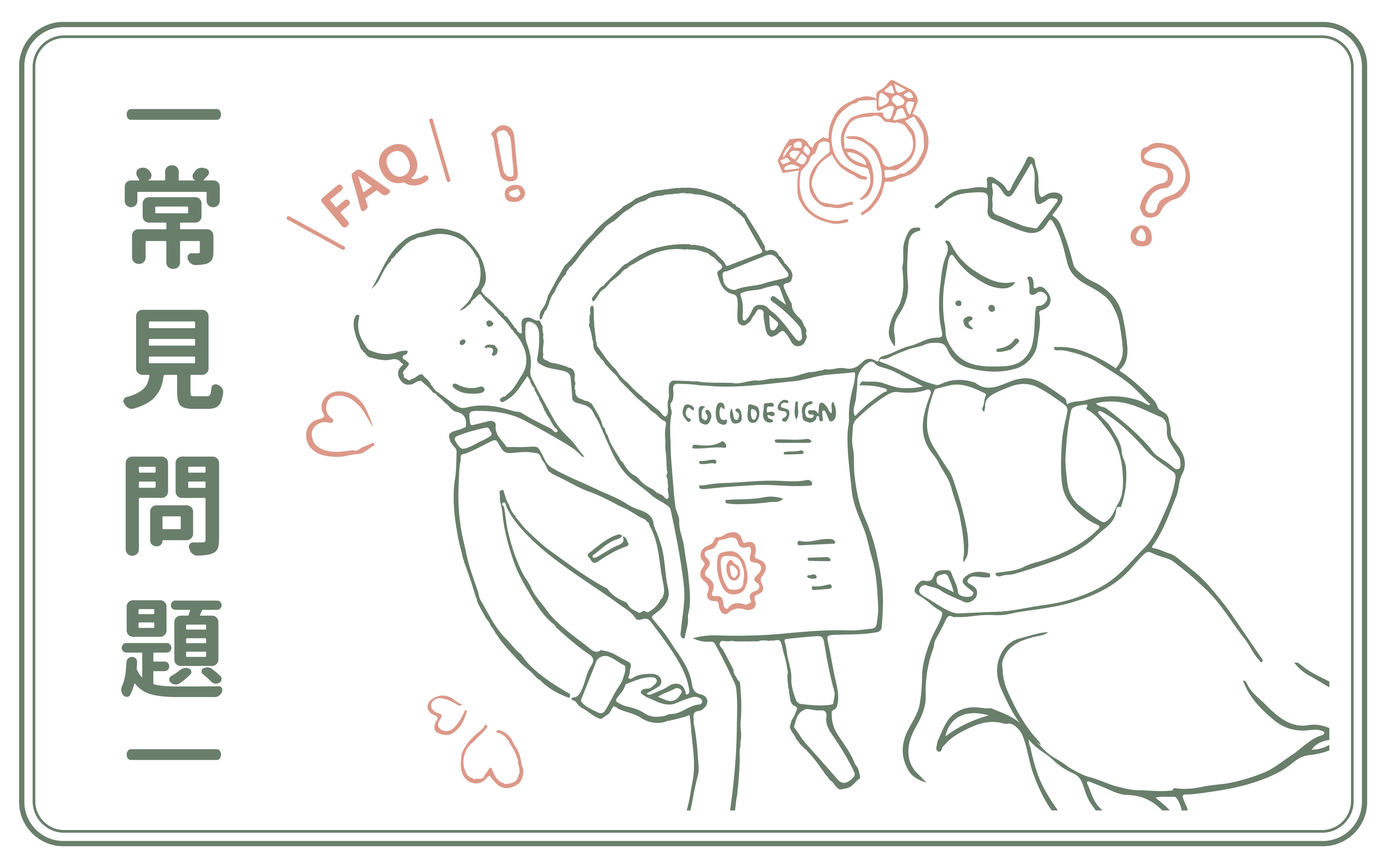 喜帖訂購常見問題