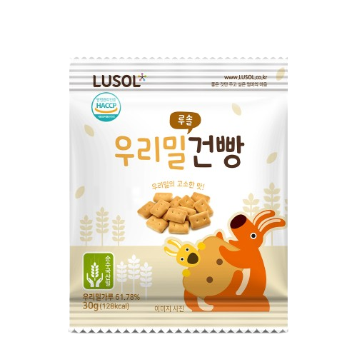 LUSOL- 嬰幼兒韓國小麥芽餅 12m+ (30g)