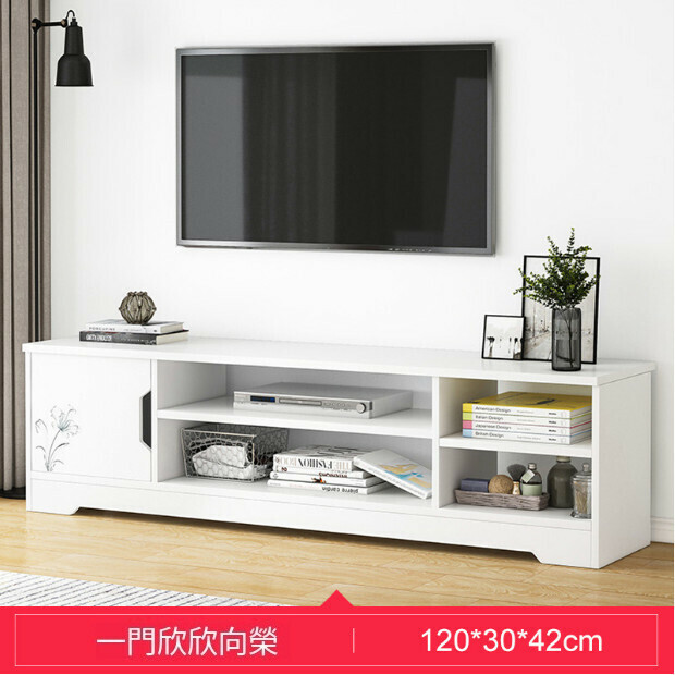 新款北歐現代簡約電視櫃（一門-欣欣向榮 120CM）