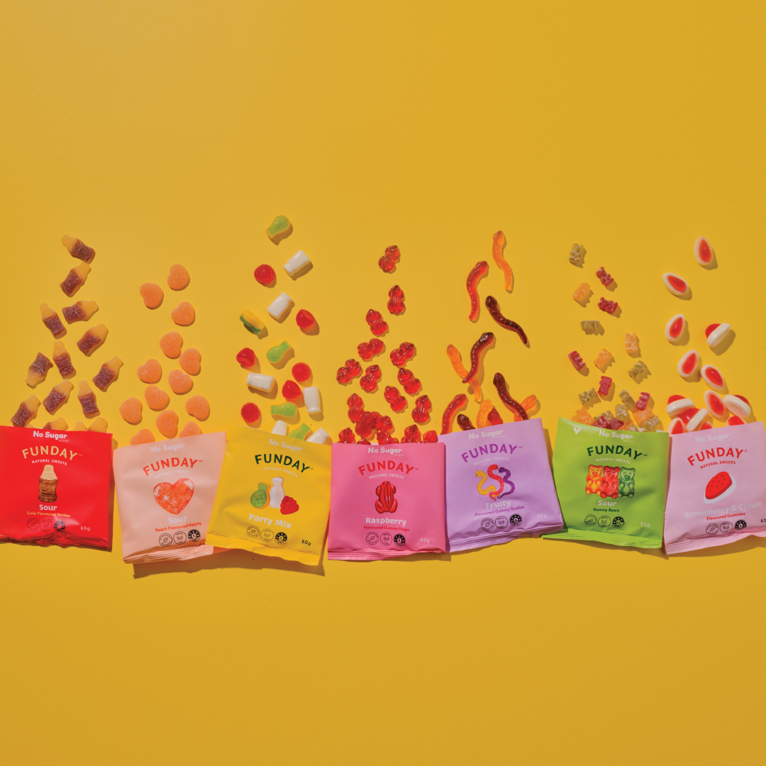Funday Sweets 乜都有天然無添加糖糖禮盒 (12包)*超抵！！