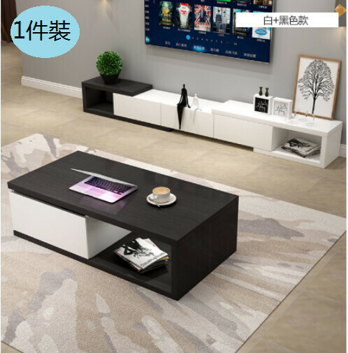 新款【1件裝】輕奢極簡岩板可伸縮電視櫃（全暖白色--中款電視櫃155--250）