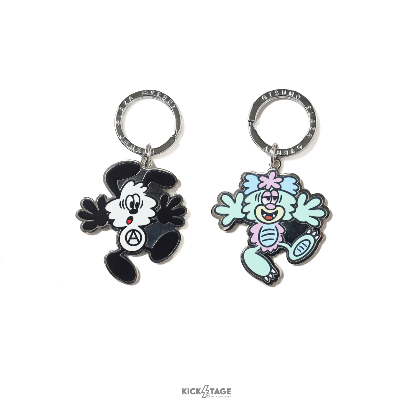 VERDY OTSUMO PLAZA KEY CHARM 店鋪限定鑰匙圈VICK黑白【XX25GD049