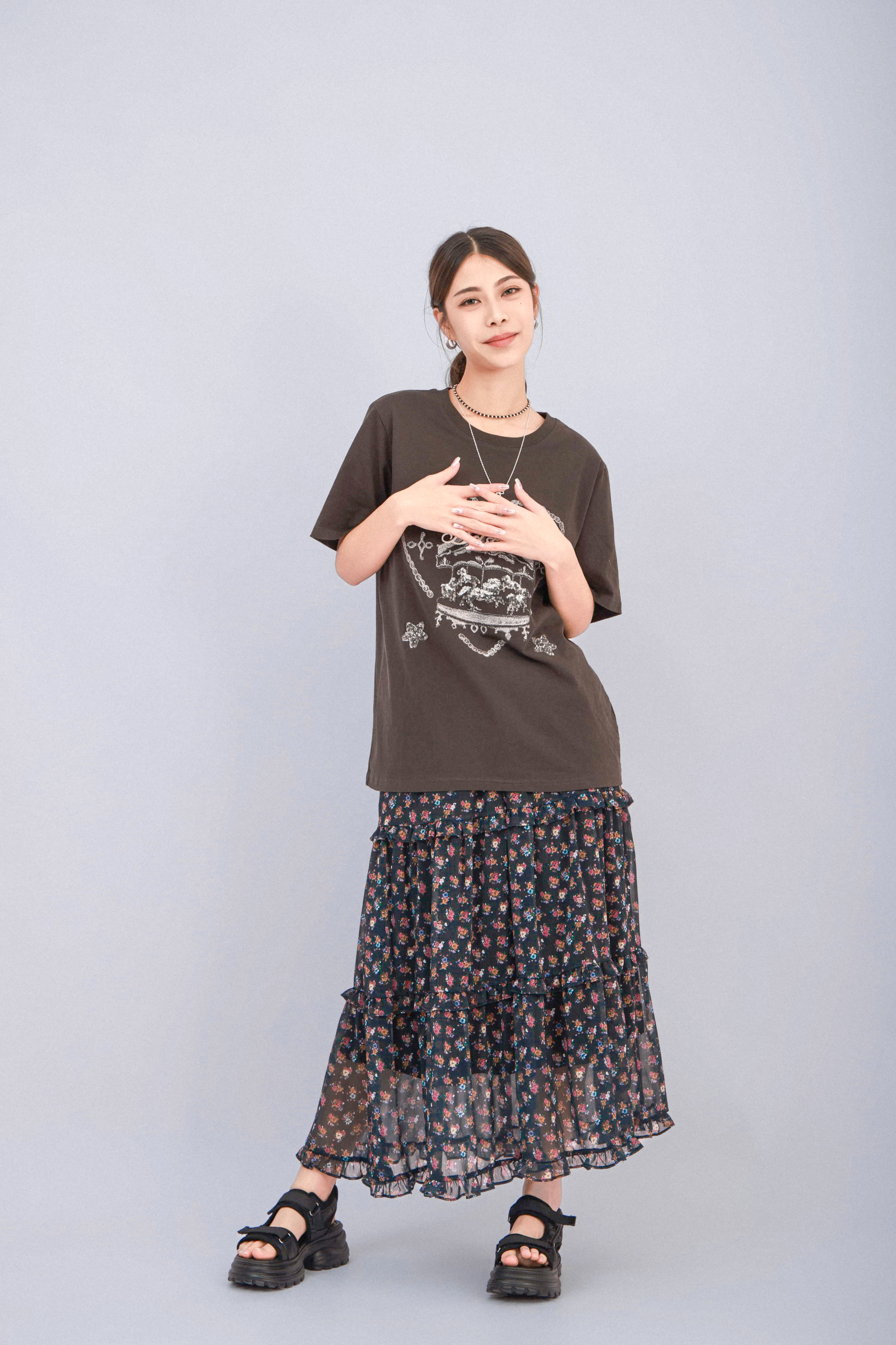 造型 959（Tee＋半截裙）