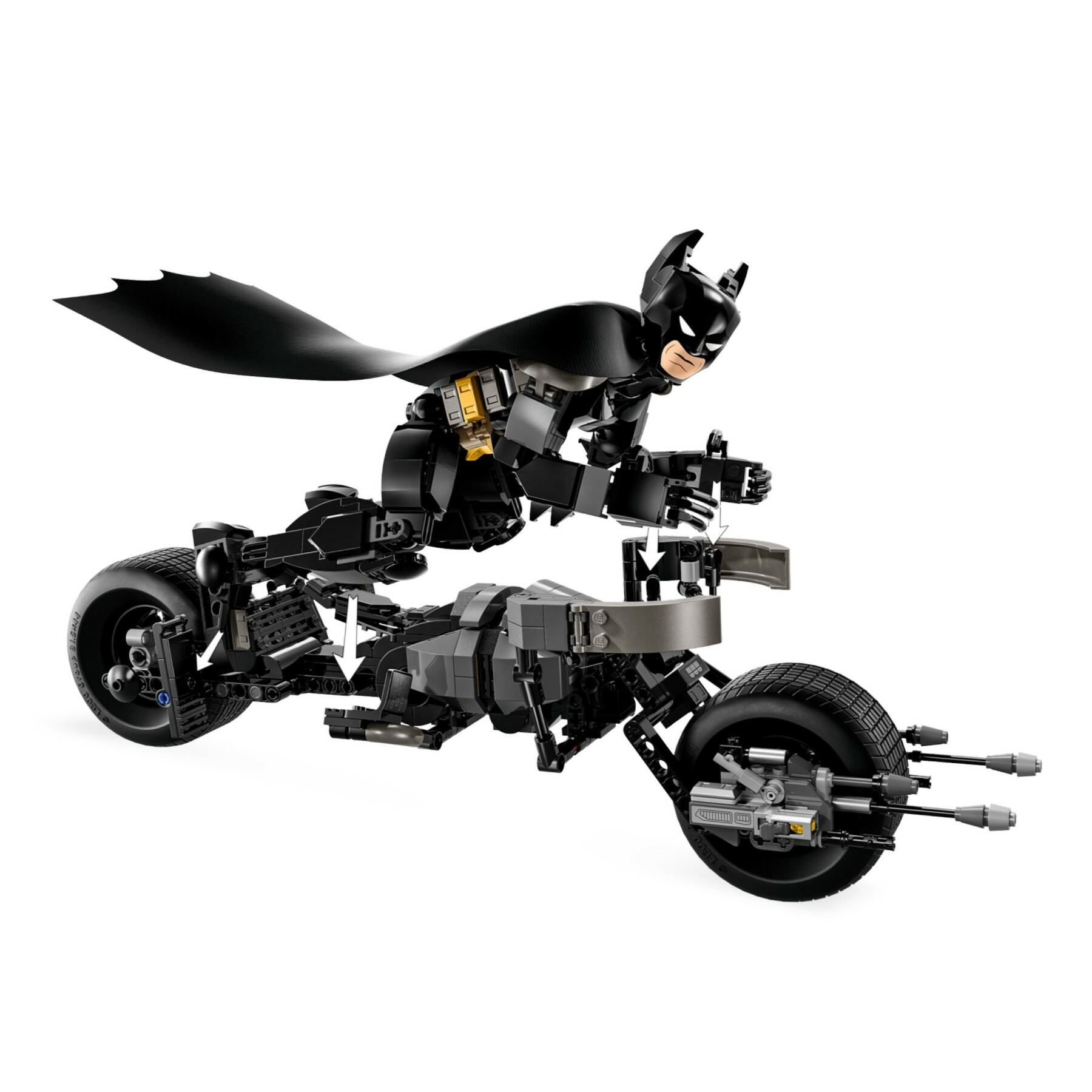 76273 - Batman™ Construction Figure and the Bat-Pod Bike