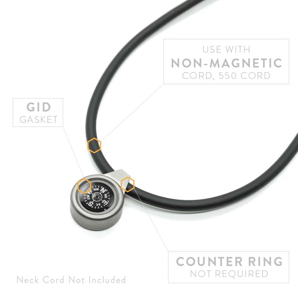 Prometheus Design Werx Ti-Compass Pendant 鈦羅盤吊墜