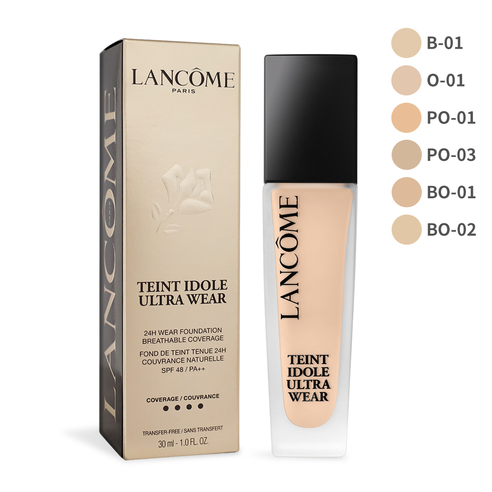 LANCOME 蘭蔻 零粉感超持久粉底 SPF48/PA++(30ml)-多色 新版-百貨公司貨