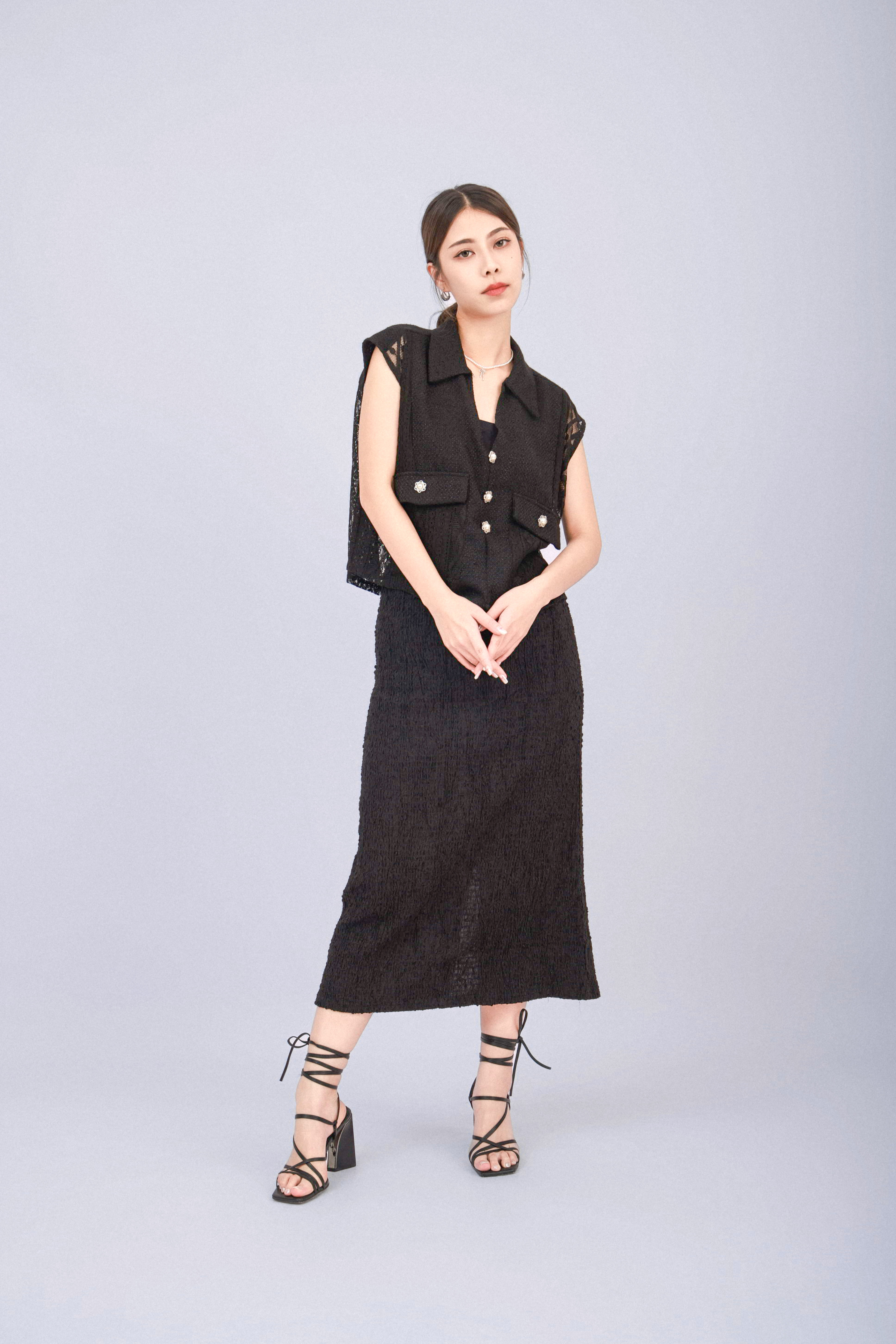 造型 961（上衣＋半截裙）