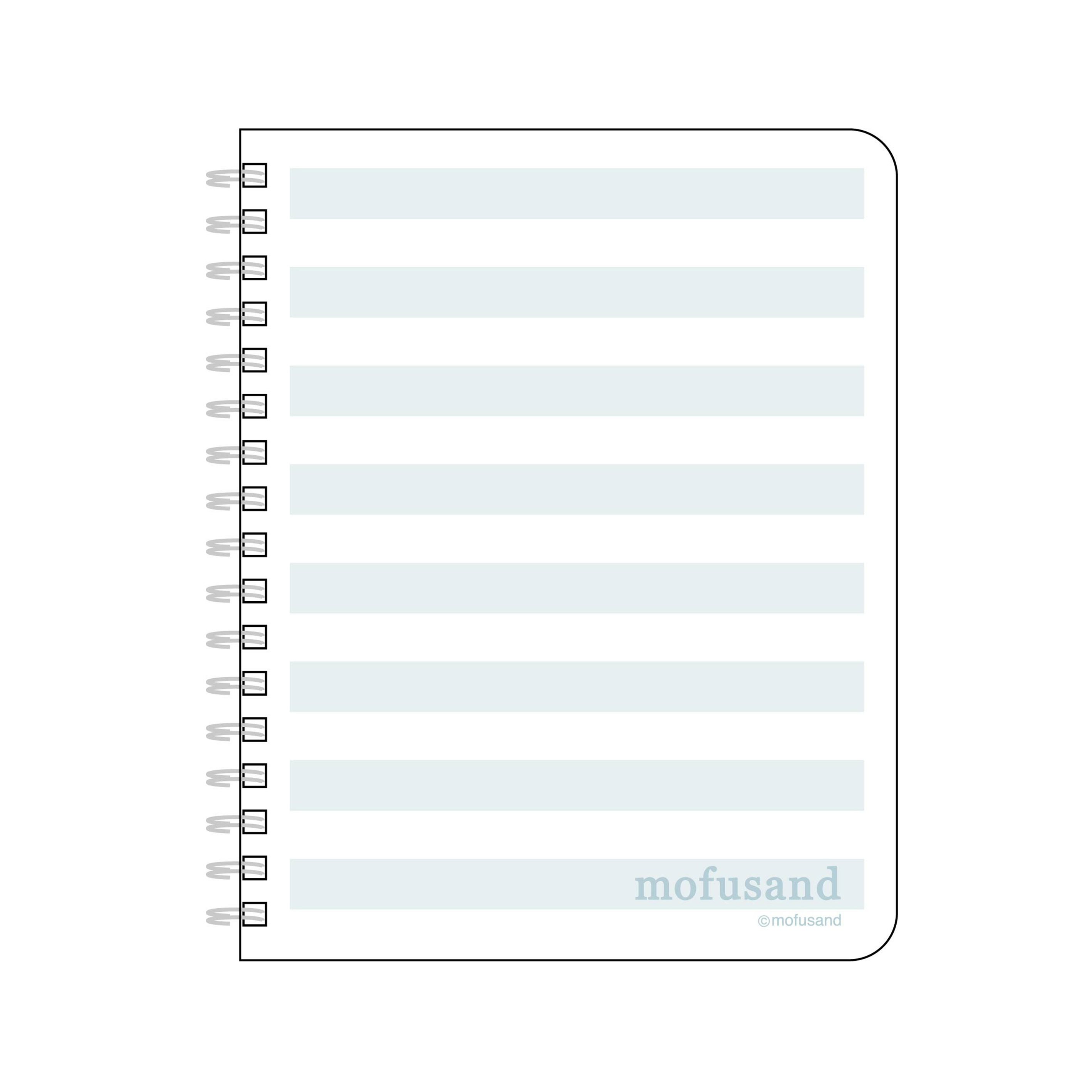 貓福珊迪 50開PP線圈筆記本 (鯊魚款)