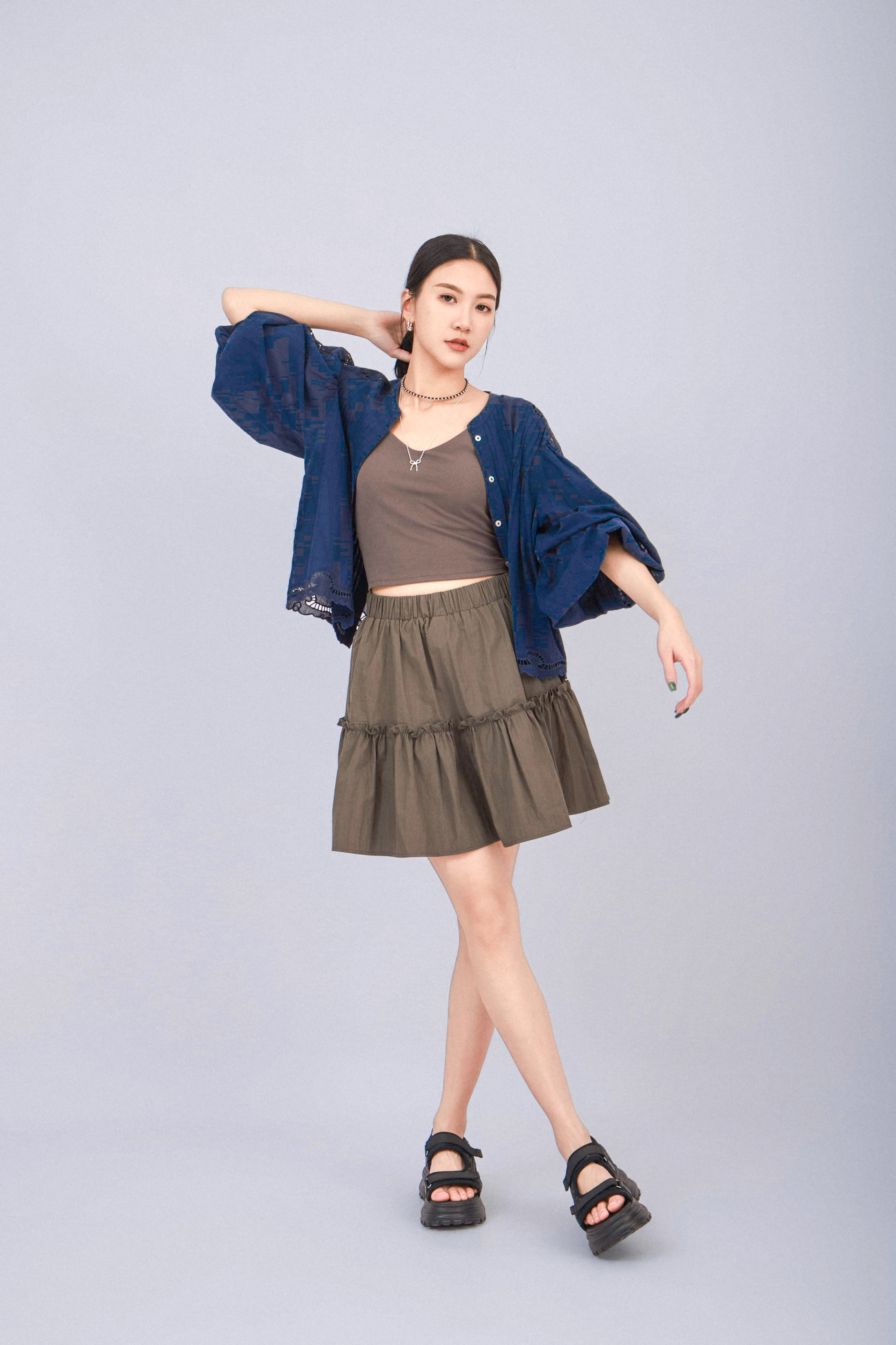 造型 963（上衣＋半截裙）
