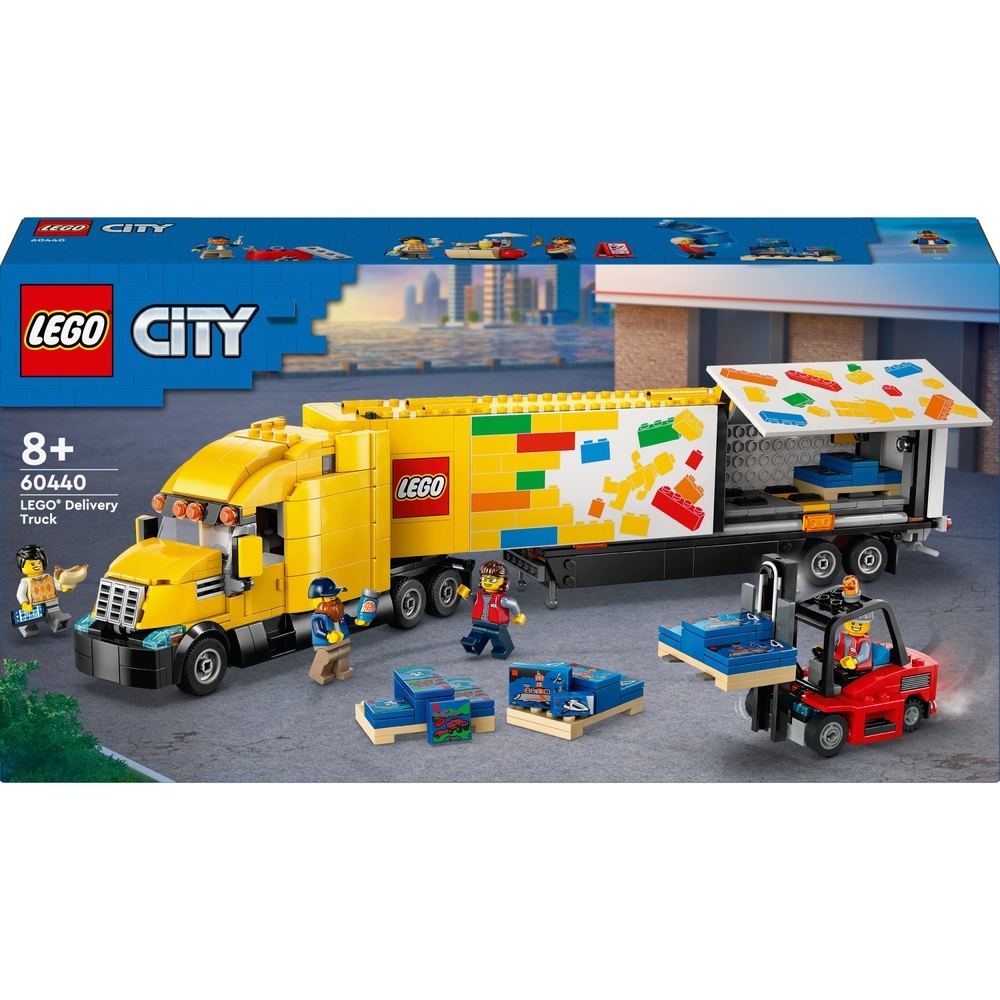 LEGO 60440 Yellow Delivery Truck (City)
