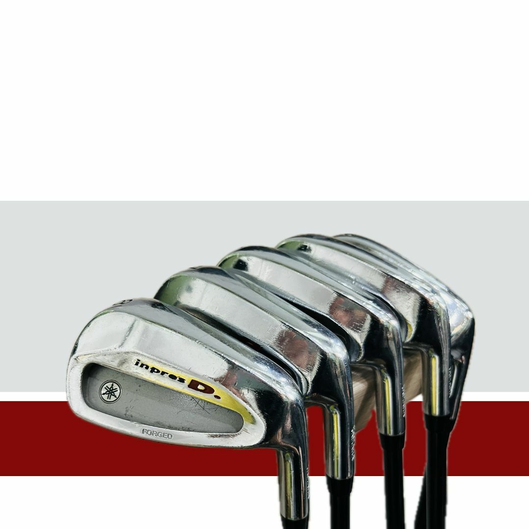 【二手球桿】Yamaha（山葉）Inpres D 5-9,P 鐵桿組 共6支
