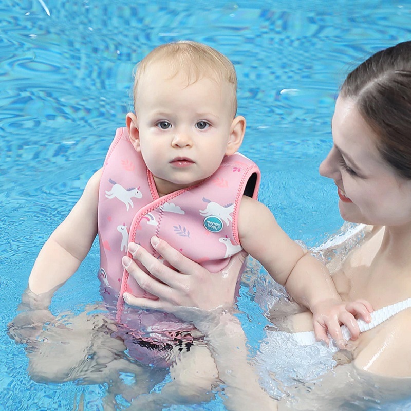 嬰兒游泳防寒衣 - 綠