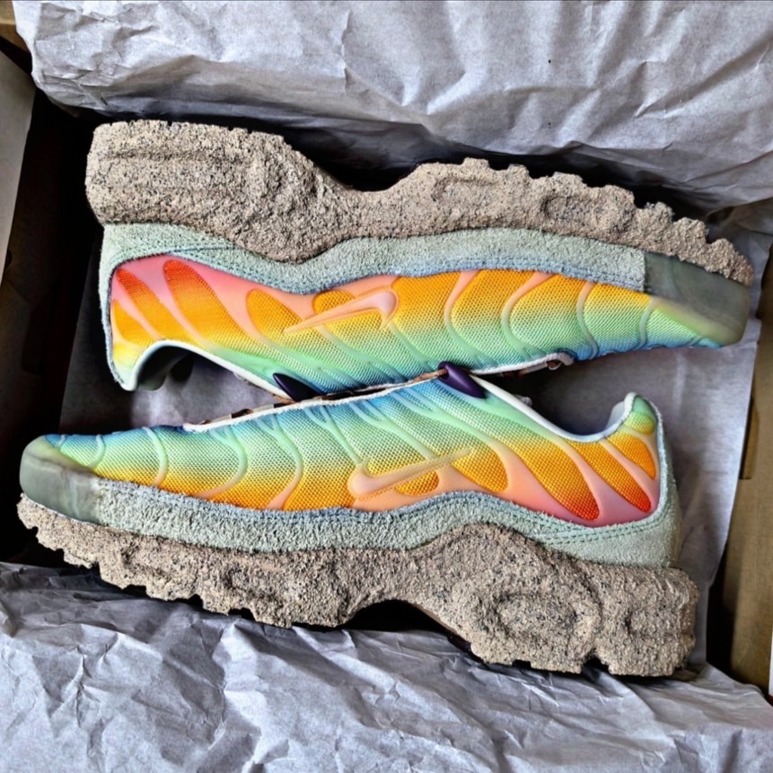 <連線代購商品>男女鞋 WMNS NIKE AIR MAX PLUS BEACH SUNSET 沙灘 海灘 夕陽 日落 漸層 熱帶魚 全氣墊 跑鞋【HF5726-912】