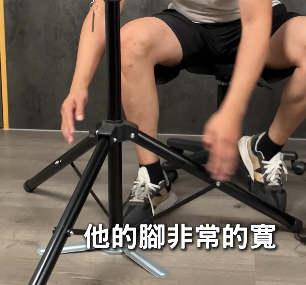 808粗黑鐵落地腳架