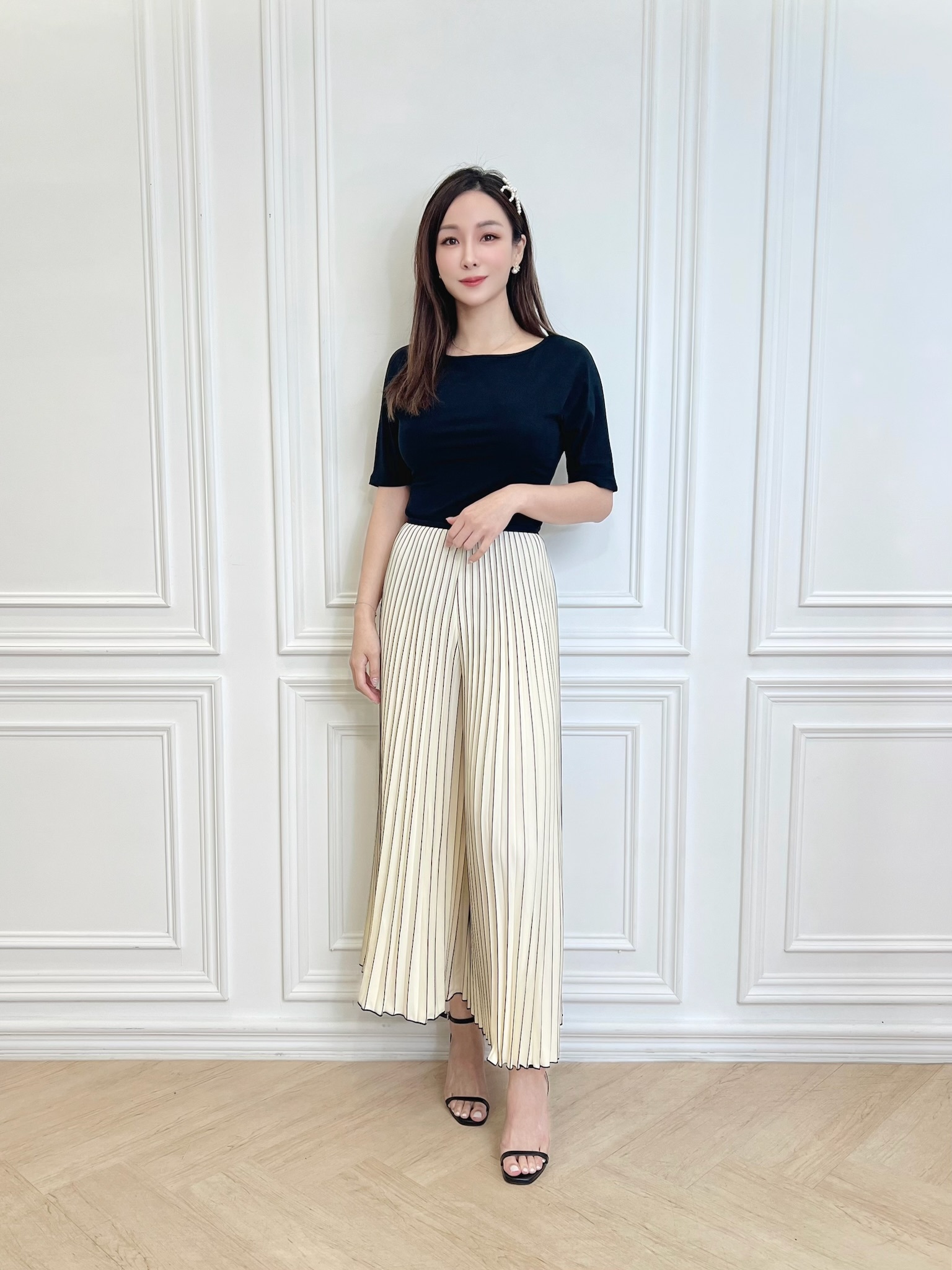 彈性短袖棉料上衣