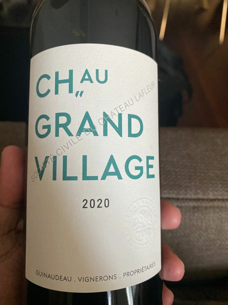 Chateau Grand Village Blanc 2021 (RP91)
