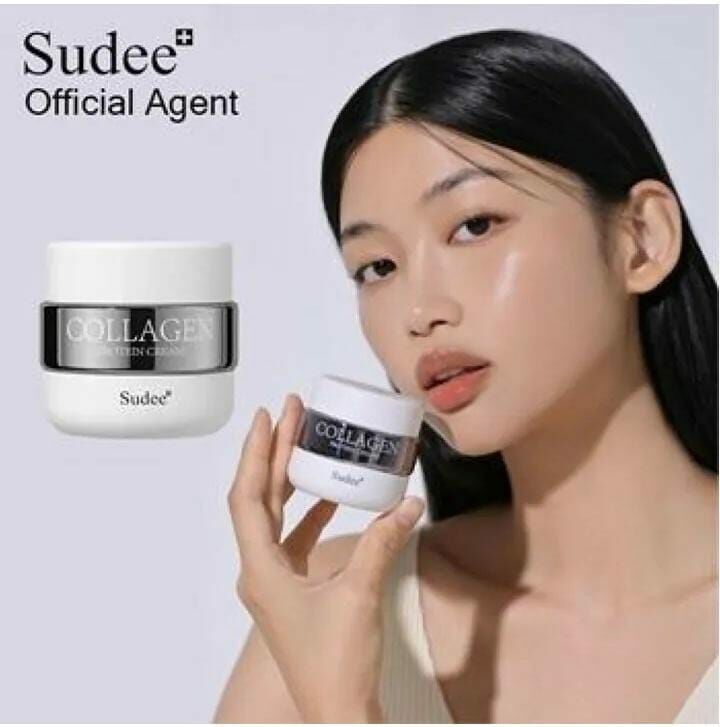 cc13809 Sudee 膠原蛋白面霜50g $109/1 $199/2