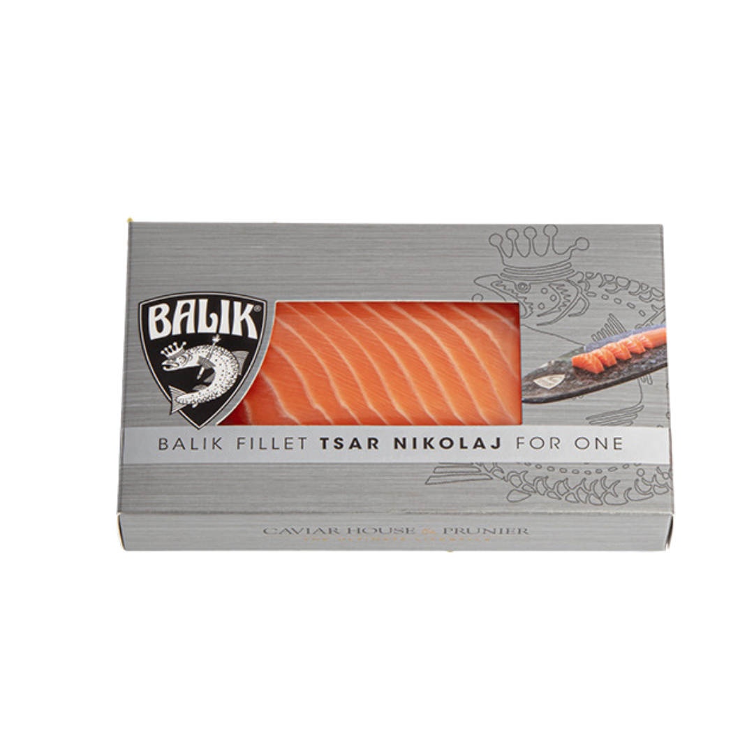 預購 巴利克 頂級煙燻鮭魚 120G