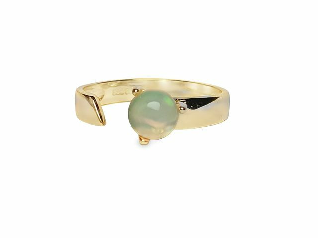 TJ697蛋白石戒指