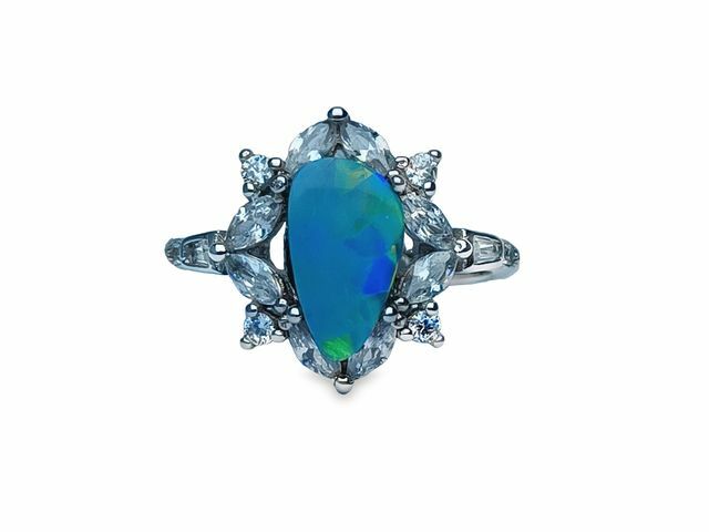 TJ702蛋白石戒指