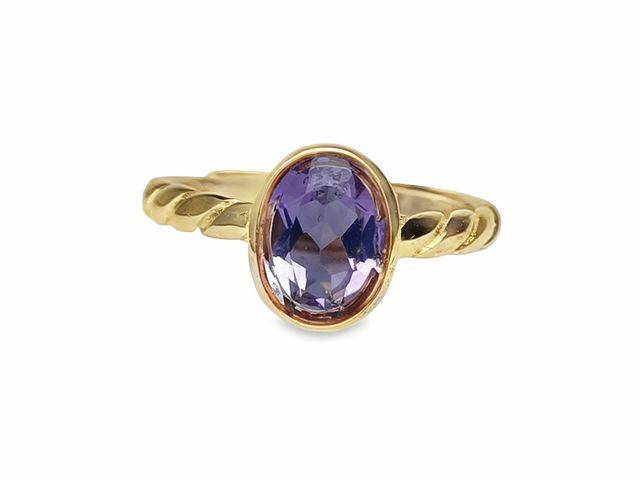 TJ709紫水晶戒指