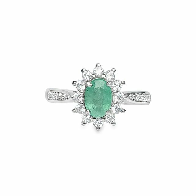 TJ735祖母綠戒指