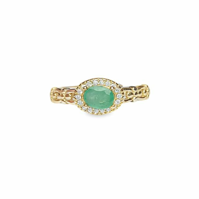 TJ774祖母綠戒指