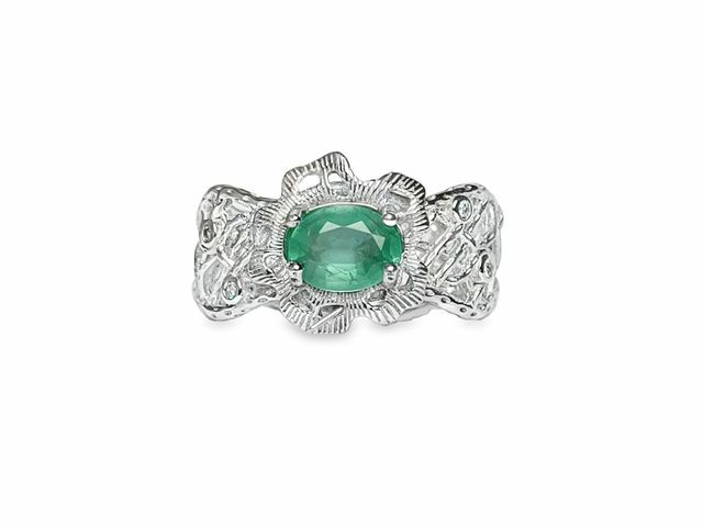 TJ643祖母綠戒指