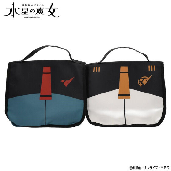 Pbandai 預訂2024/7月 機動戦士ガンダム 水星の魔女　制服デザインハンギングポーチ