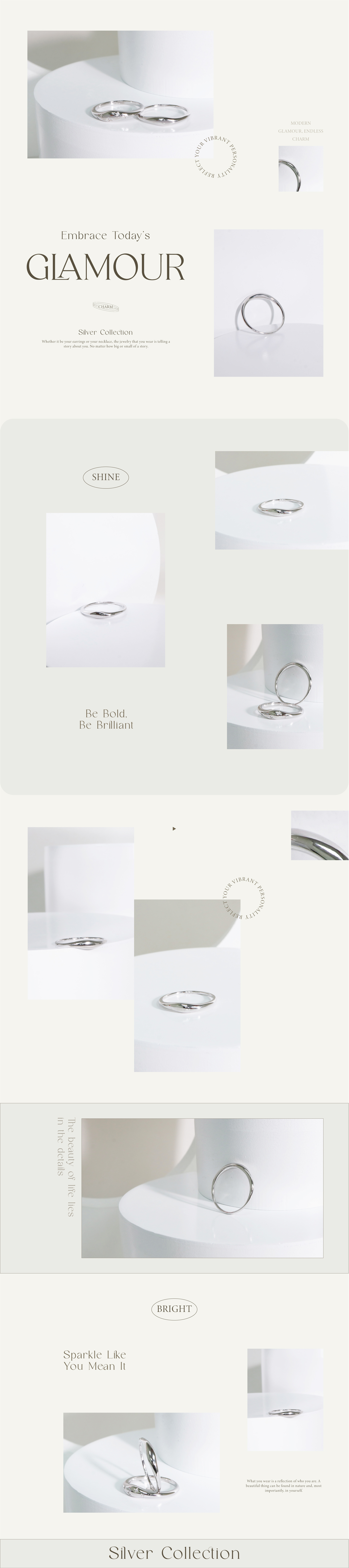 星辰 純銀戒指｜Miestilo Jewelry設計師輕珠寶品牌｜舒飾質感每一刻