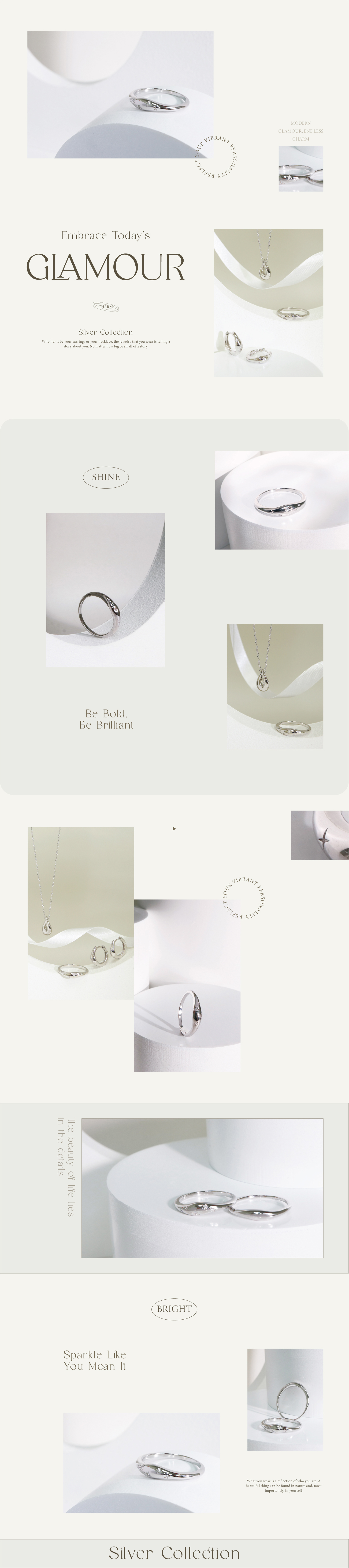 星塵 鑲鑽戒指｜Miestilo Jewelry設計師輕珠寶品牌｜舒飾質感每一刻