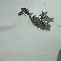 [S] DIOR JEWELERY WCJ EARRINGS, E0640ADRCY-D909 (SDD43)