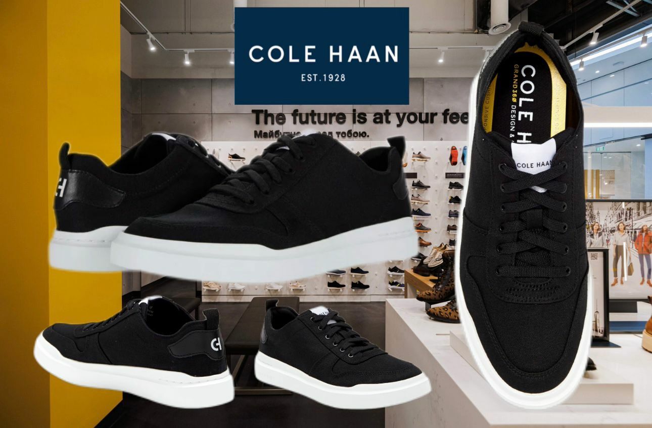 【預購】Cole Haan F052390 女裝黑面白底鞋