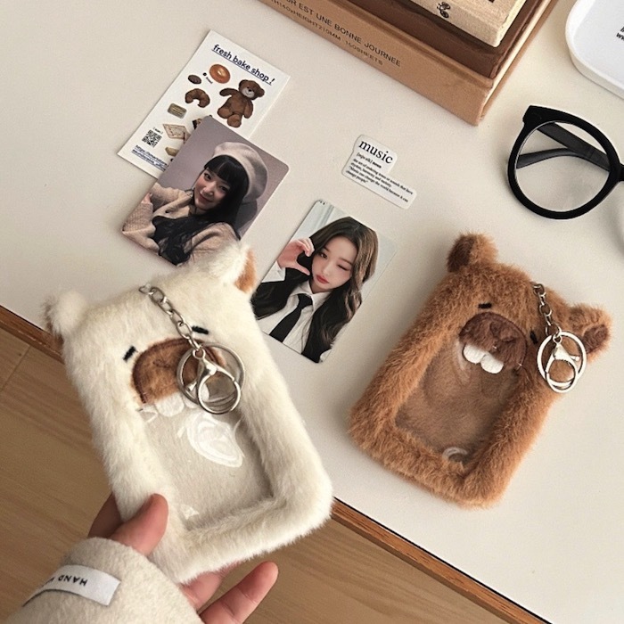 《52334》毛茸茸的水豚君票卡夾