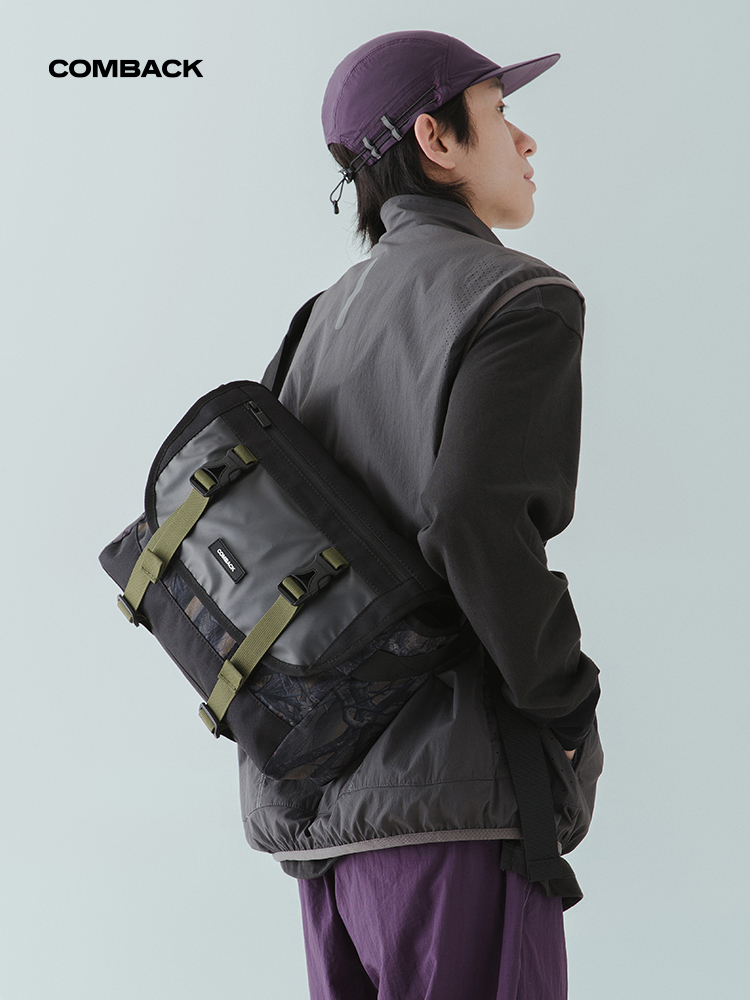 COMBACK 新款機能騎乘郵差包 c01142