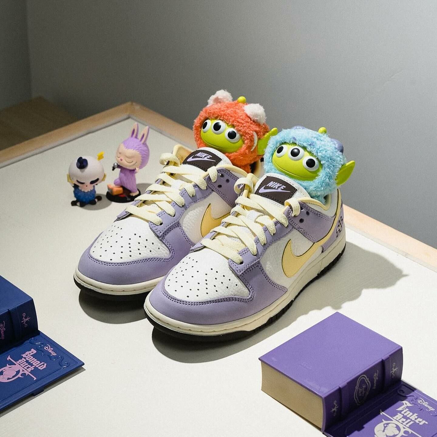 Nike Dunk Low 丁香花紫 紫羅蘭 檸檬黃 刺繡小花 FB7910-500