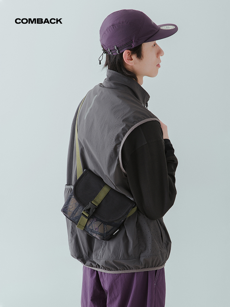 COMBACK 新款木棉迷彩小斜背包 c01138