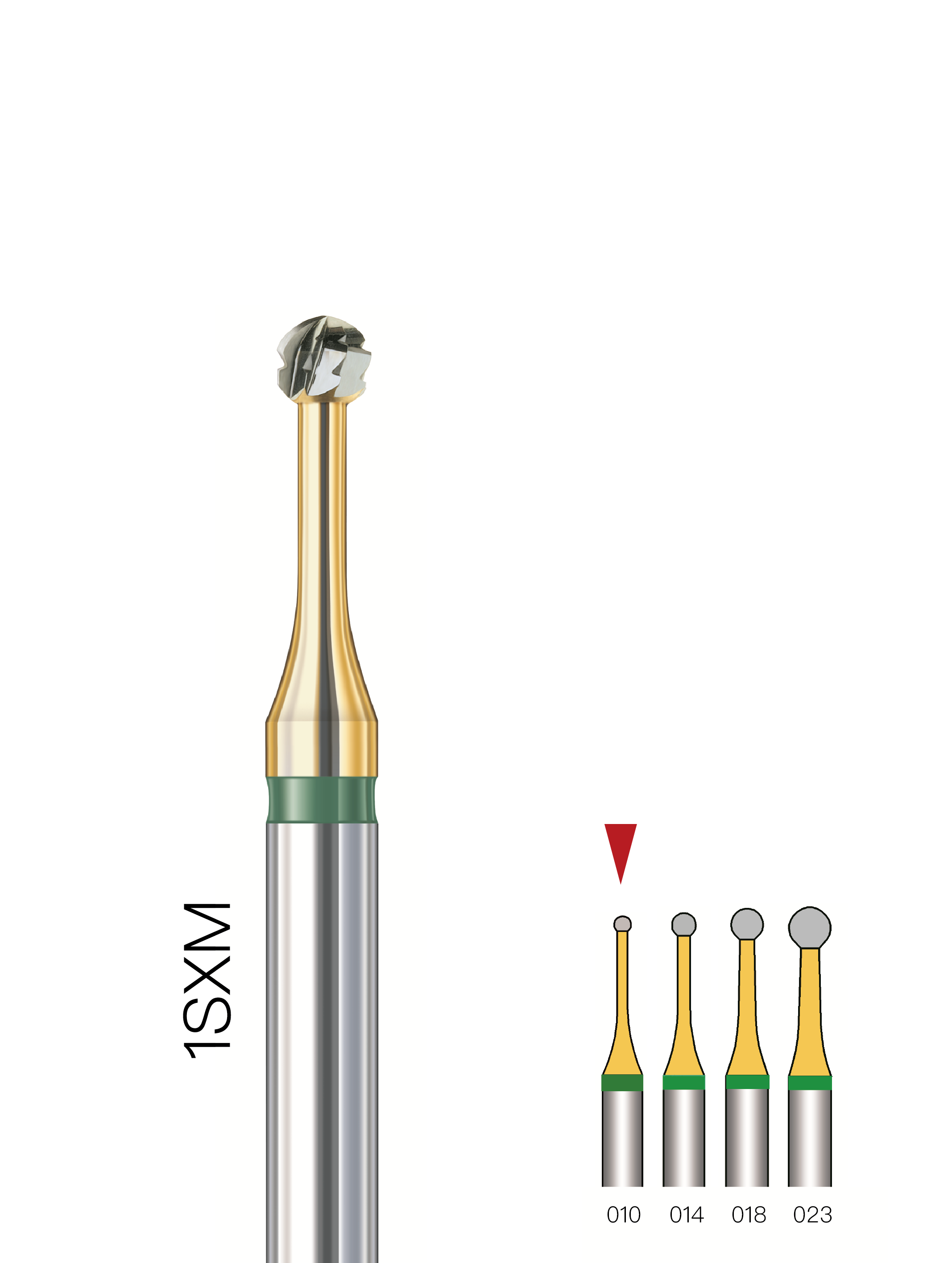 低振動 Carbide Bur