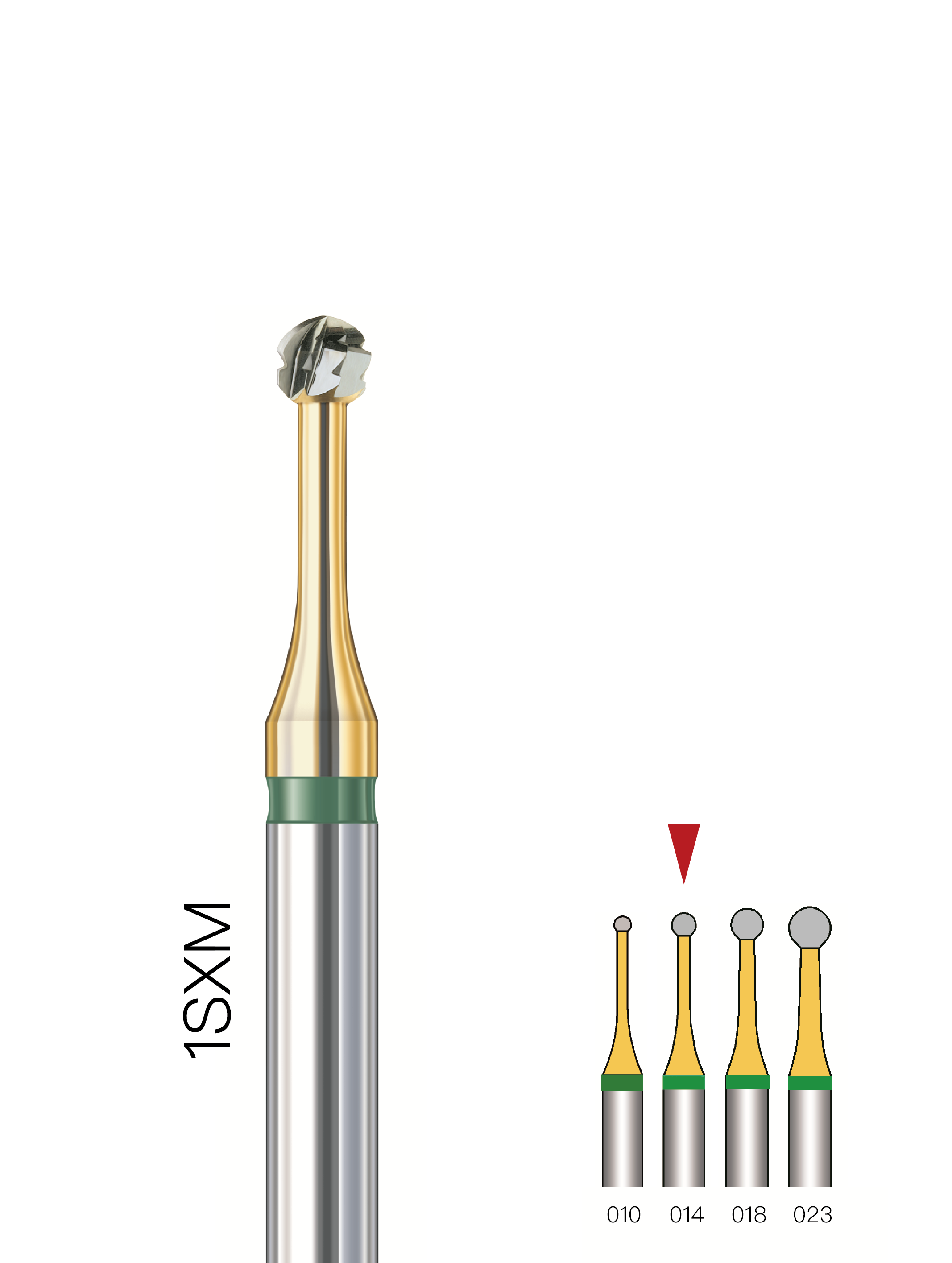低振動 Carbide Bur