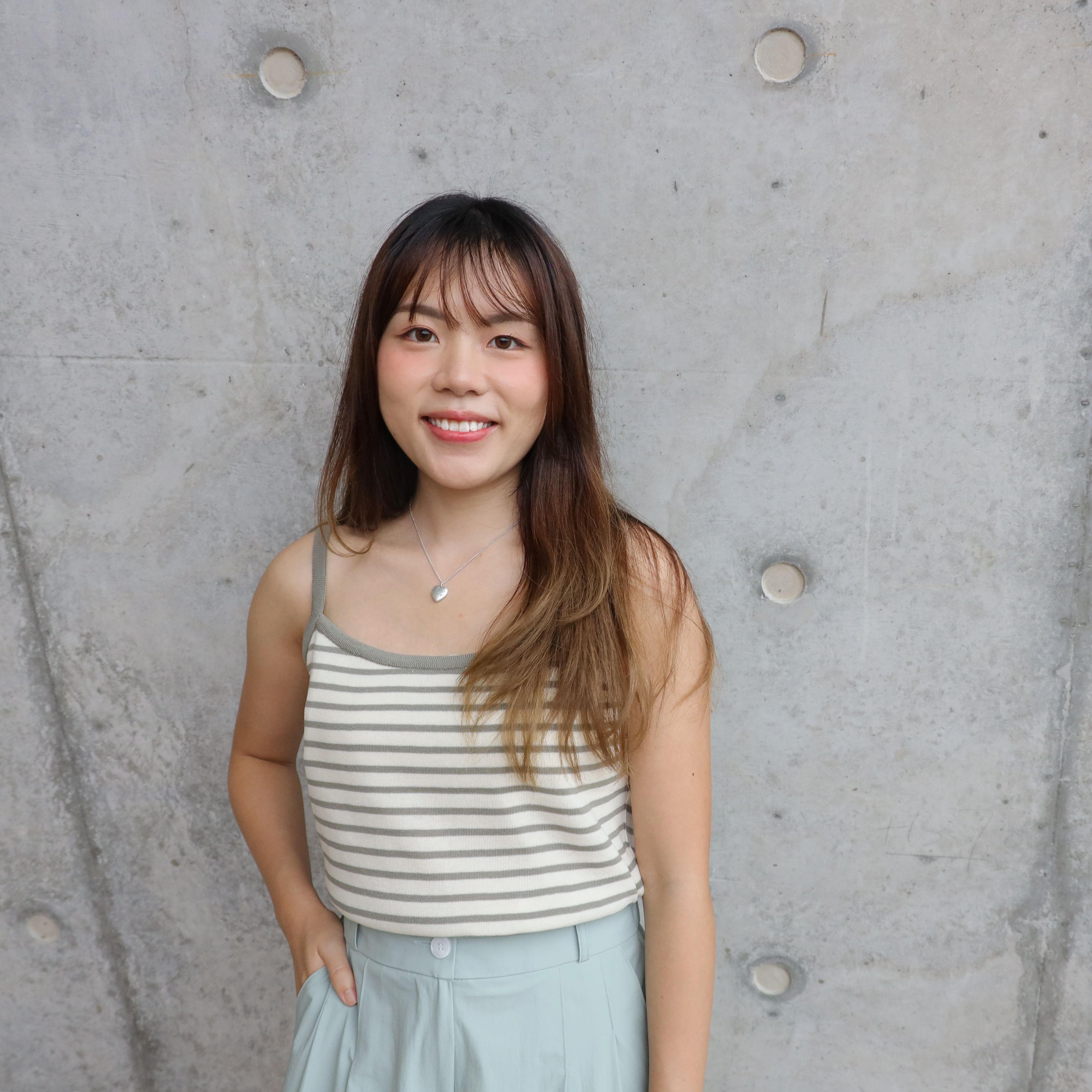 ||VEST67|| 夏日吊帶直紋BASIC top