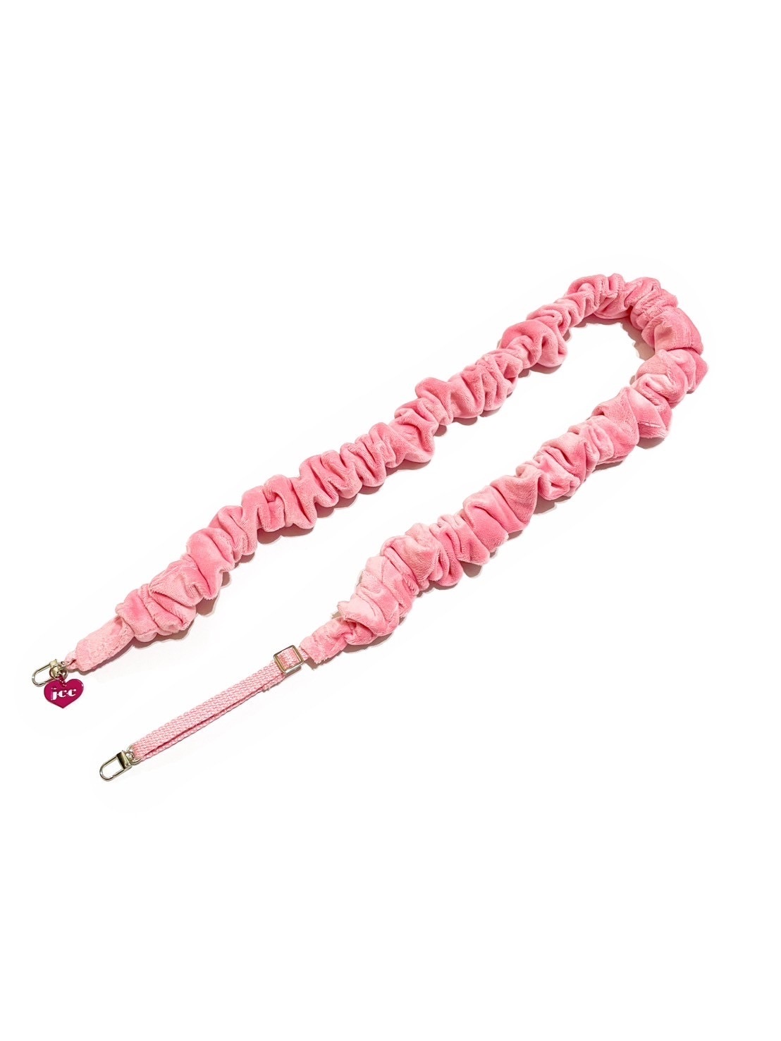 JCC 粉紅大腸圈背帶