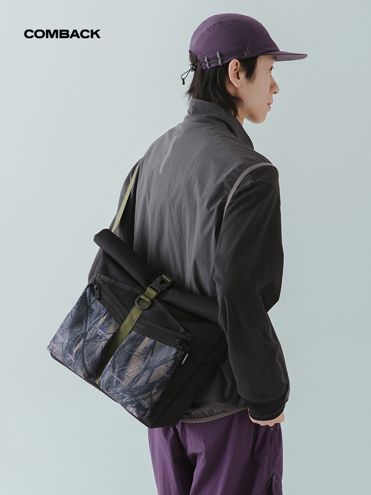 COMBACK 新款木棉迷彩機能立體包