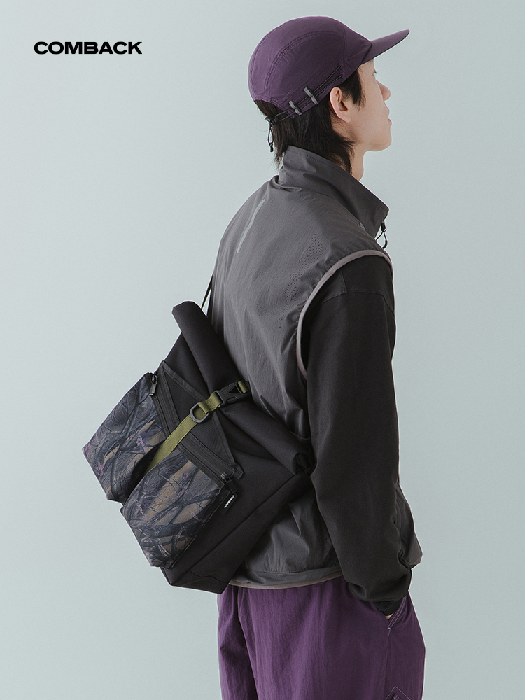 COMBACK 新款木棉迷彩機能立體包