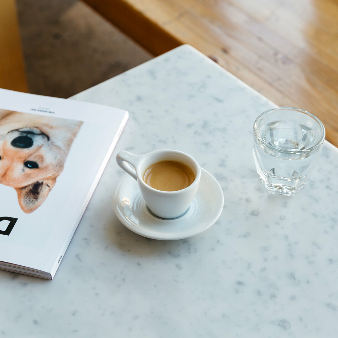 美國 notNeutral Lino Espresso 義式濃縮咖啡杯盤組(3oz) 白色
