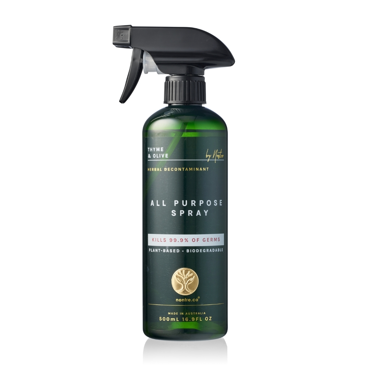 Nontre - 多功能抗菌噴霧 百里香與橄欖, 500 毫升