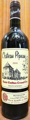 CHATEAU PIPEAU 2010, ST EMILION GRAND CRU (CARTONS) 75c