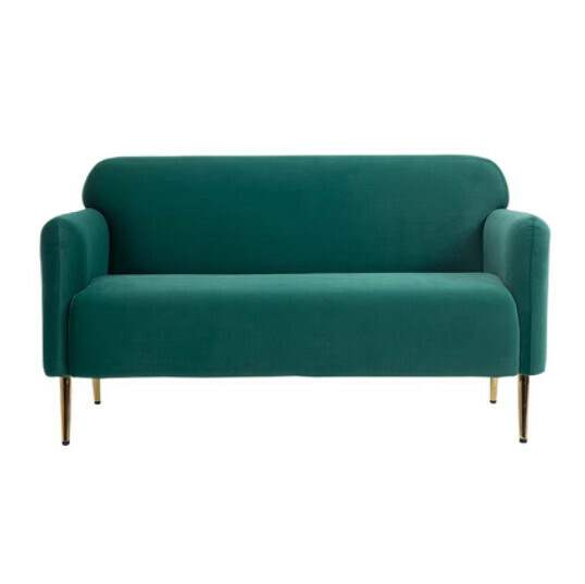 New fabric sofa [emerald velvet] (double 120CM)
