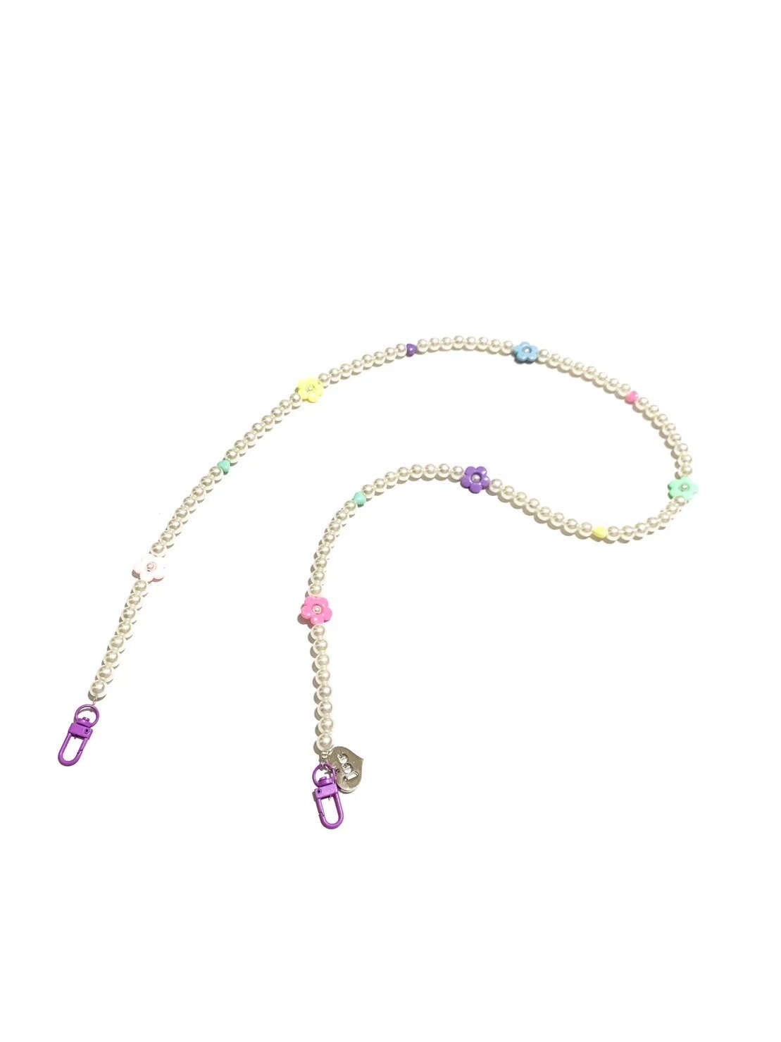 JCC 彩色小花園珍珠背帶